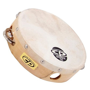LP 6 Inch Tambourine With Head Single Row (CP376) LP 6 Inch Tambourine With Head Single Row (CP376)