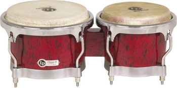 LP Classic II Bongos with Chrome Hardware Red Lava (LP1300-RLC) LP Classic II Bongos with Chrome Hardware Red Lava (LP1300-RLC)