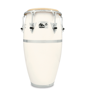 LP Candido Camero Sig White Fiberglass 11 3/4" Conga (LP259X-1CC) LP Candido Camero Sig White Fiberglass 11 3/4" Conga (LP259X-1CC)