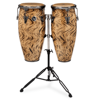 LP Aspire 10" And 11" Conga Set With Stand Havana Cafe (LPA646-HC) LP Aspire 10" And 11" Conga Set With Stand Havana Cafe (LPA646-HC)