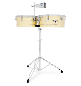 LP Matador 14" And 15" Brass Timbales (M257B) LP Matador 14" And 15" Brass Timbales (M257B)