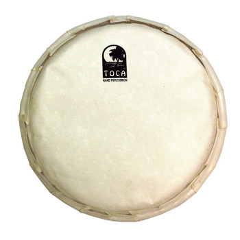 Toca Synthetic Head for 9" Rope Tuned Feestyle II Djembe (TP-DJHSR9) Toca Synthetic Head for 9" Rope Tuned Feestyle II Djembe (TP-DJHSR9)