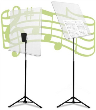 Manhasset Acoustic Shield, Clear Lexan Polycarbonate (MH2000) Manhasset Acoustic Shield, Clear Lexan Polycarbonate (MH2000)