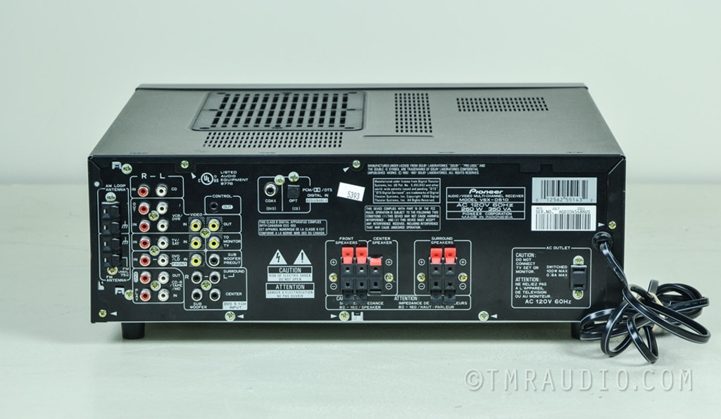 Pioneer VSX-D510 5.1 Home Theater Receiver - The Music Room ✅ free shipping on many items!