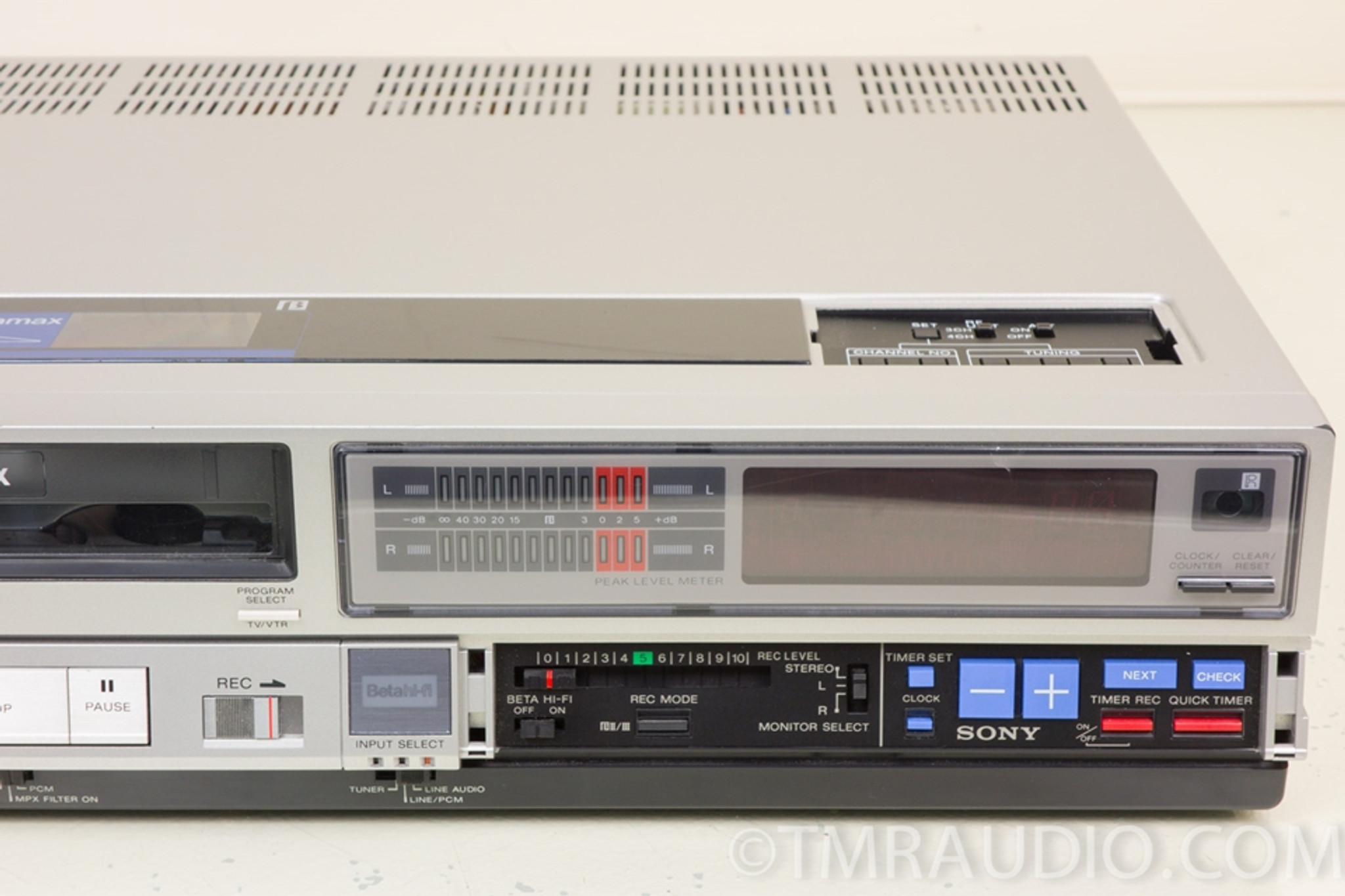 Vintage Sony SLHF300 Betamax VCR Video Cassette Recorder WORKS Great