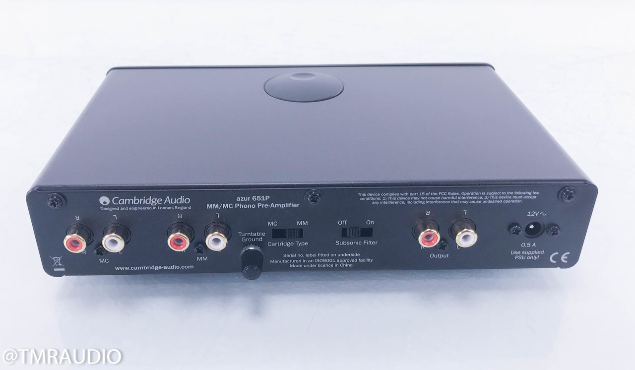 Cambridge Audio Azur 651P MM/MC Phono Preamplifier The Music Room