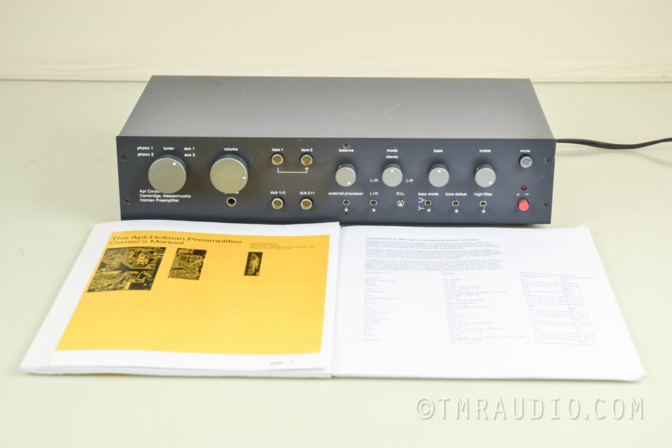 Apt Holman Vintage Stereo Preamplifier; Classic Preamp w/ phono The Music Room