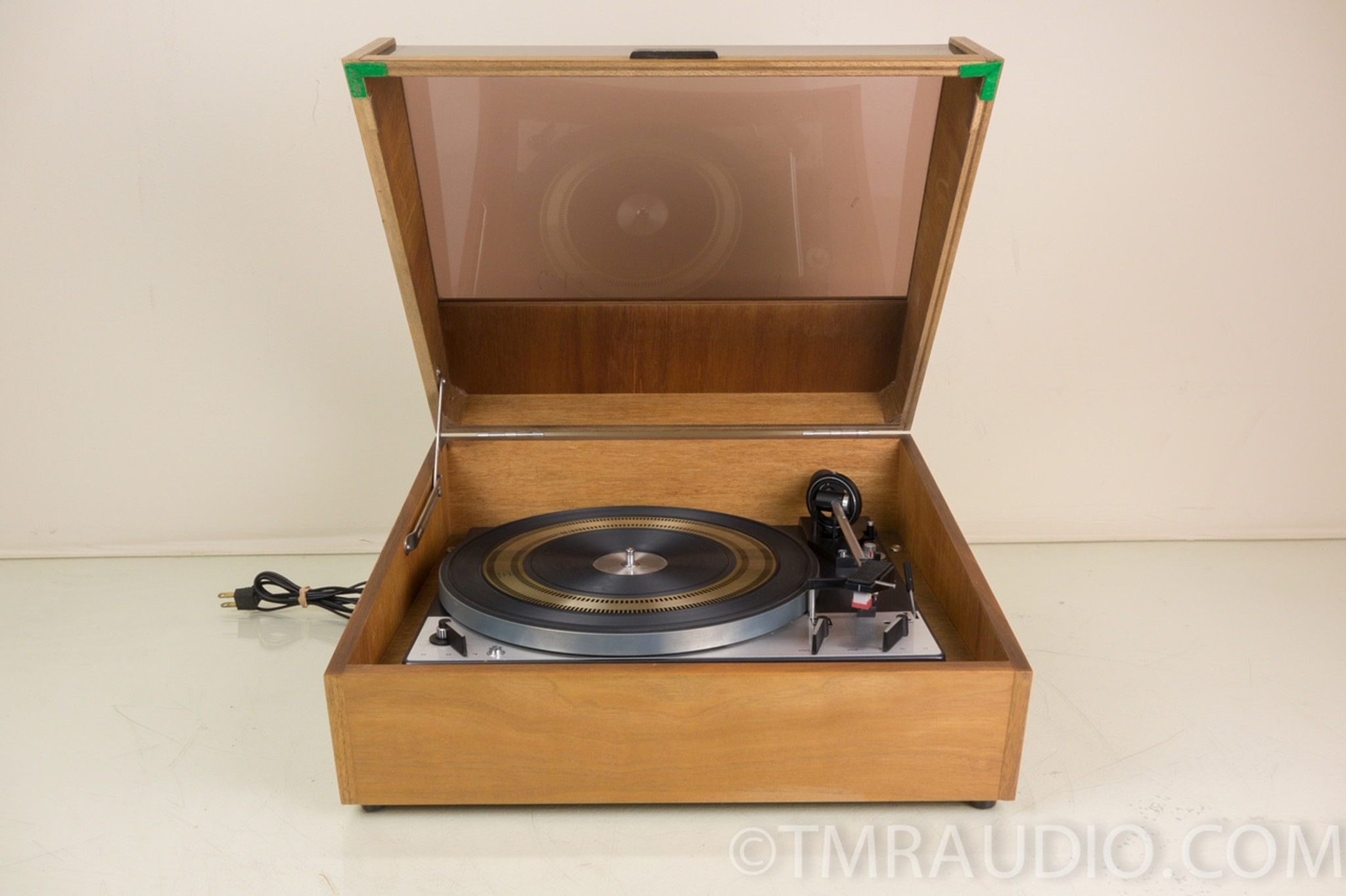 Dual 1219 Vintage Turntable; Record Player w/ Wood Case The Music Room