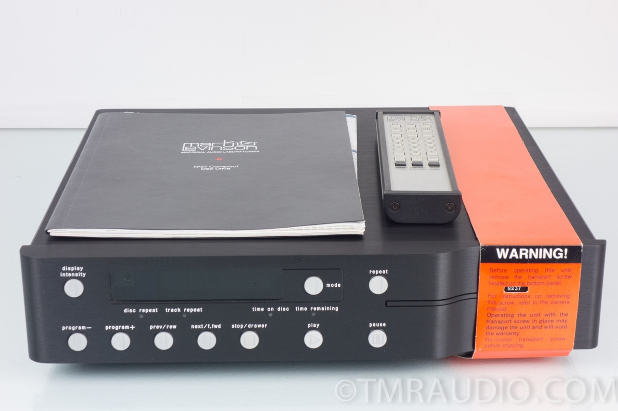Mark Levinson No. 37 CD Player / Transport in Factory Box; Factory Upgraded