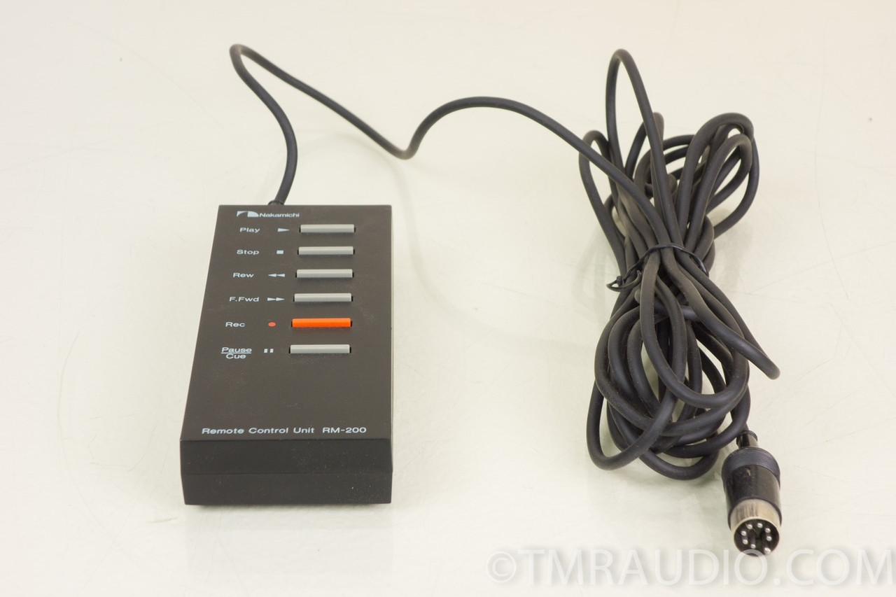 Nakamichi Remote Control Unit RM200 for Cassette Deck The Music Room