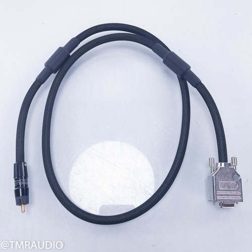 LessLoss Digital Clock Cable; Single 1m Interconnect (VGA to S/PDIF)