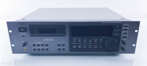 Sony PCM-R500 DAT Cassette Deck; PCMR500 Digital Tape Recorder