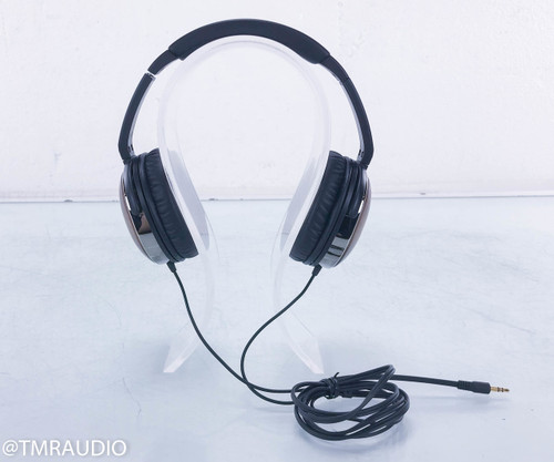 E-MU Walnut Over Ear Dynamic Headphones; Wood Series