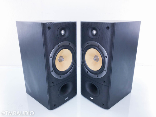 B&W DM602 S3 Bookshelf Speakers; Black Ash Pair