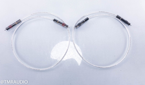High Fidelity Cables CT-1 RCA Cables; 1m Pair Interconnects; CT1
