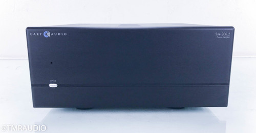 Cary Audio SA-200.2 Stereo Power Amplifier; Black (Less than 30 hours)