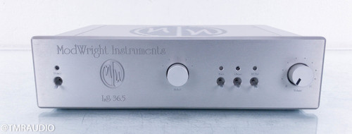 Modwright LS 36.5 Stereo Tube Preamplifier; LS-36.5; Silver