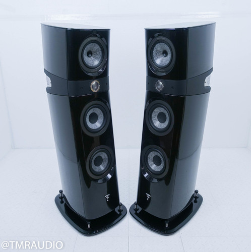 Focal Sopra No. 2 Floorstanding Speakers; High Gloss Black Pair; N2