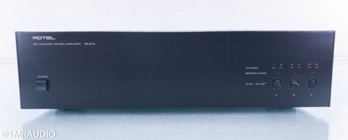 Rotel RB-976 6 Channel Power Amplifier; RB976; AS-IS (Four Dead Channels)
