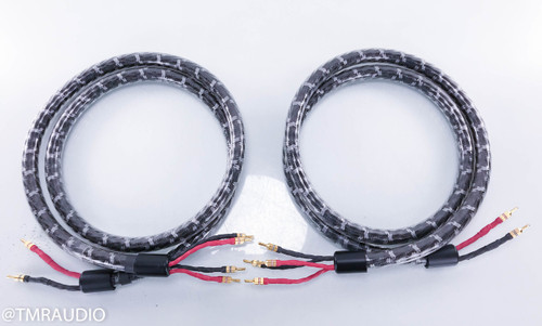 Straight Wire Crescendo II Bi-Wire Speaker Cable; 8ft Pair