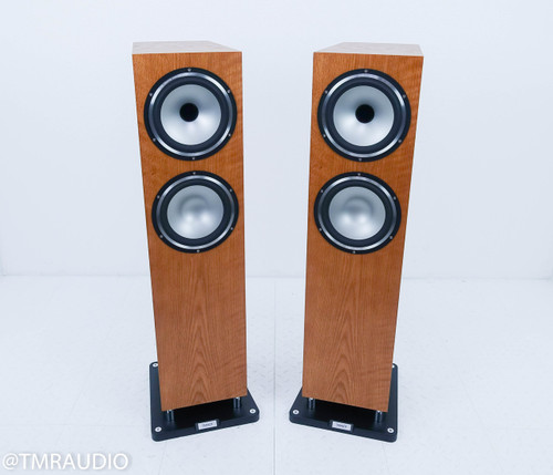 Tannoy Revolution XT8F Floorstanding Speakers; Medium Oak Pair