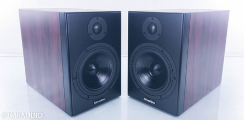 Silverline Minuet Grand Bookshelf Speakers; Rosewood Pair