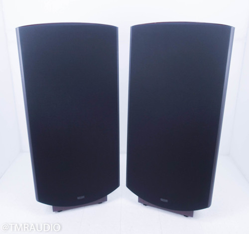 Quad ESL 2912 Electrostatic Floorstanding Speakers; Black / Rosewood Pair
