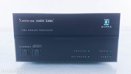 California Audio Labs Alpha Tube DAC; D/A Converter; AS-IS (Relay Noise)