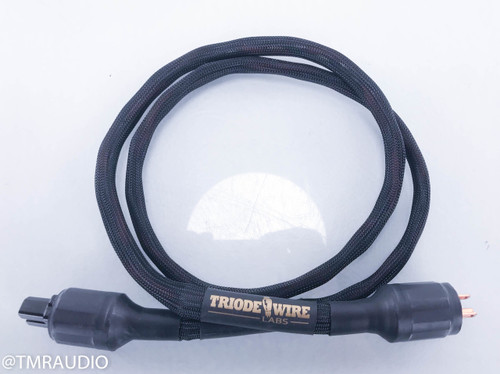 Triode Wire Labs Ten Plus Power Cable; 5ft AC Cord; Merrill Audio