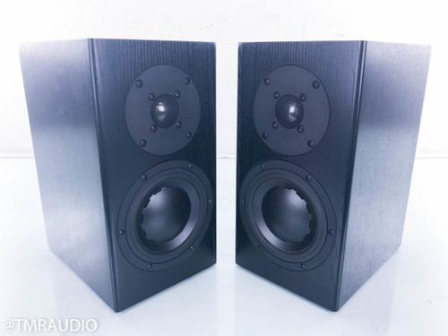 Totem Model 1 Signature Bookshelf Speakers; Black Ash Pair