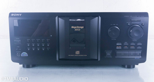 Sony CDP-CX355 300 Disc CD Changer; Remote