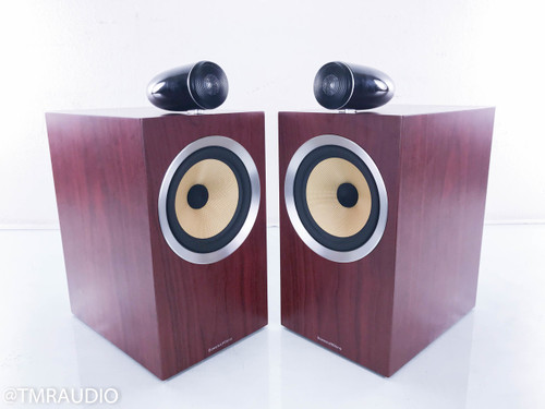 B&W CM6 S2 Bookshelf Speakers; Rosenut Pair