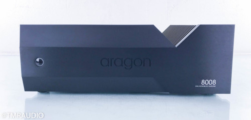 Aragon 8008 Dual Mono Power Amplifier; Black