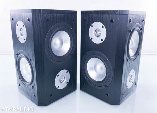 TruAudio BLU-5 SUR Satellite / Surround Speakers; Black Pair (New / Old Stock)