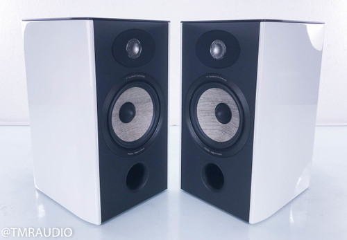 Focal Aria 906 Bookshelf Speakers; White Lacquer Pair