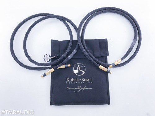 Kubala-Sosna RevolutionZ Expression RCA Cables; 1.5m Pair Interconnects