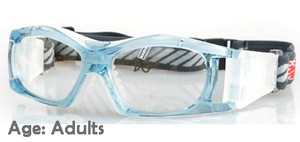 Adult Prescription Sports Goggles BL023 Blue/White Adult Prescription Sports Goggles BL023 Blue/White