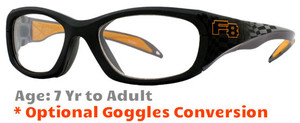 Rec Specs F8 Street Series Raceway Sports Glasses Rec Specs F8 Street Series Raceway Sports Glasses