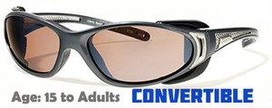 Liberty Sport CHOPPER Shiny Grey / Shiny Silver Prescription Sunglasses - Suitable for Ages 15 to Adults Liberty Sport CHOPPER Shiny Grey / Shiny Silver Prescription Sunglasses - Suitable for Ages 15 to Adults