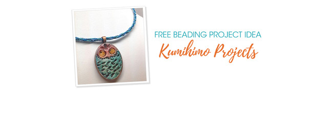 Free Beading Project Idea: Kumihimo Projects
