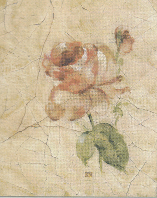 <font size=4>Candamar - Rose on Cracked Linen