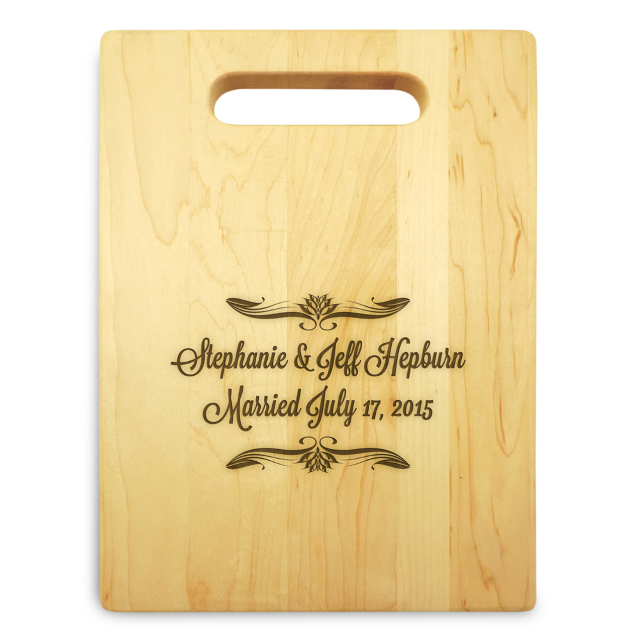 Personalized Forever Cutting Board Handled