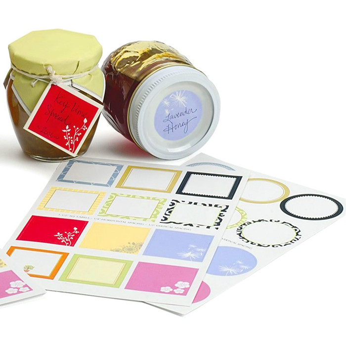 Jar or Tin Gift Labels - Round & Square Variety Jar or Tin Gift Labels - Round & Square Variety