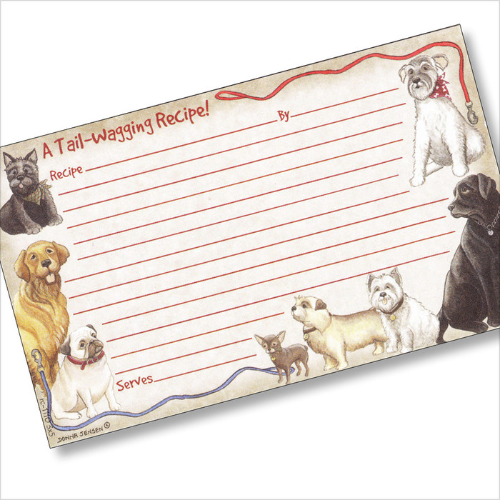 3x5 Faithful Friend Recipe Card 3x5 Faithful Friend Recipe Card