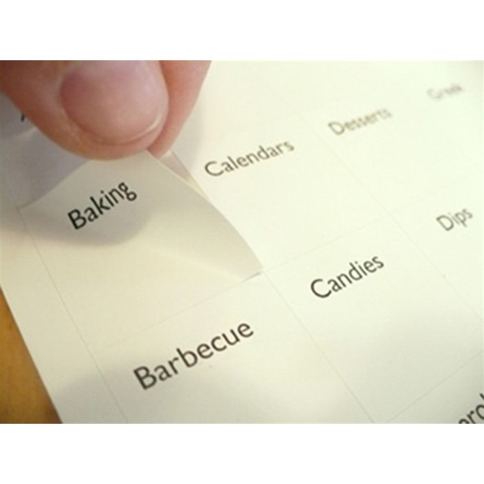 Tab Divider Labels for Recipe Binders & Boxes Tab Divider Labels for Recipe Binders & Boxes