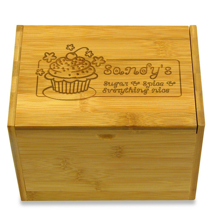 Sugar and Spice 6x4 Personalized Box Girls Sugar and Spice 6x4 Personalized Box Girls