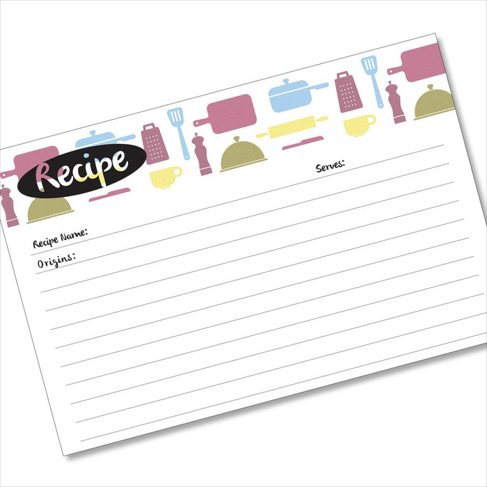 4x6 Recipe Card Kitchen Retro Purple Green 40ea 4x6 Recipe Card Kitchen Retro Purple Green 40ea