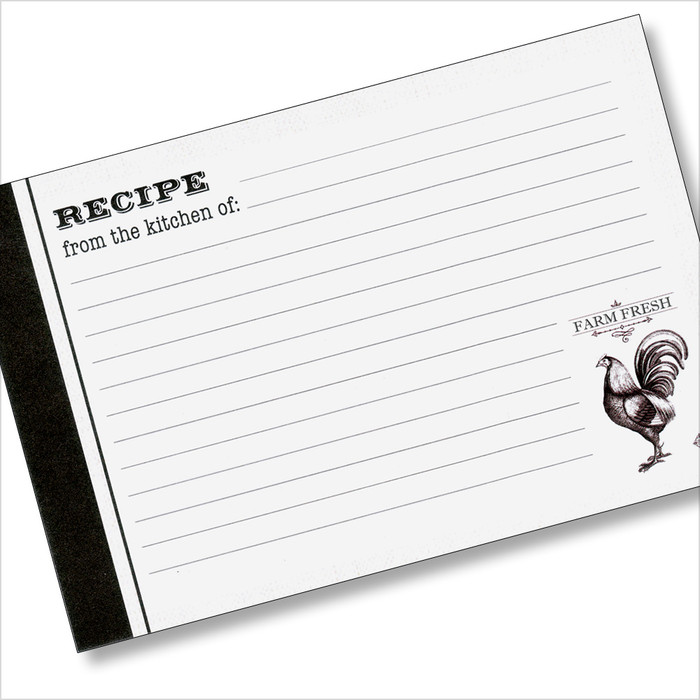 4x6 Recipe Card - Farm Fresh 4x6 Recipe Card - Farm Fresh