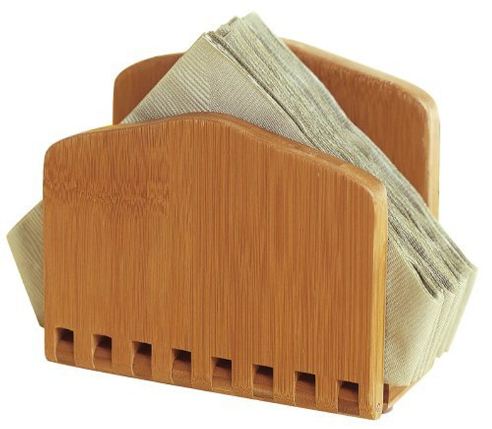 Adjustable Napkin Holder in Bamboo Adjustable Napkin Holder in Bamboo