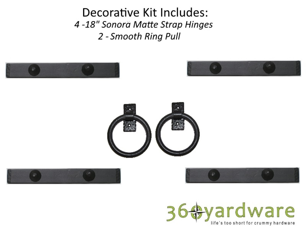 Southwest Style Decorative Garage Door Kit Southwest Style Decorative Garage Door Kit